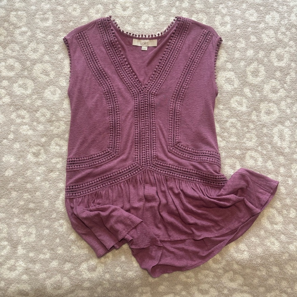 LOFT Linen Top